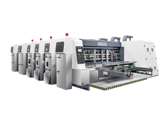 Tốc độ cao tự động thép Flexo in hình lốp Box Slotting Die cắt máy cho 1.5-2 mm giấy