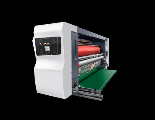 380V / 50Hz / 3Ph tự động thép Flexo in hộp bìa ván slot Die cắt máy tất cả các máy tính điều khiển