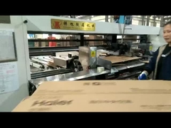 Máy đan bán tự động hai đầu cho carton in Offset